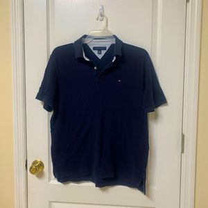 Navy Blue Polo. Size L